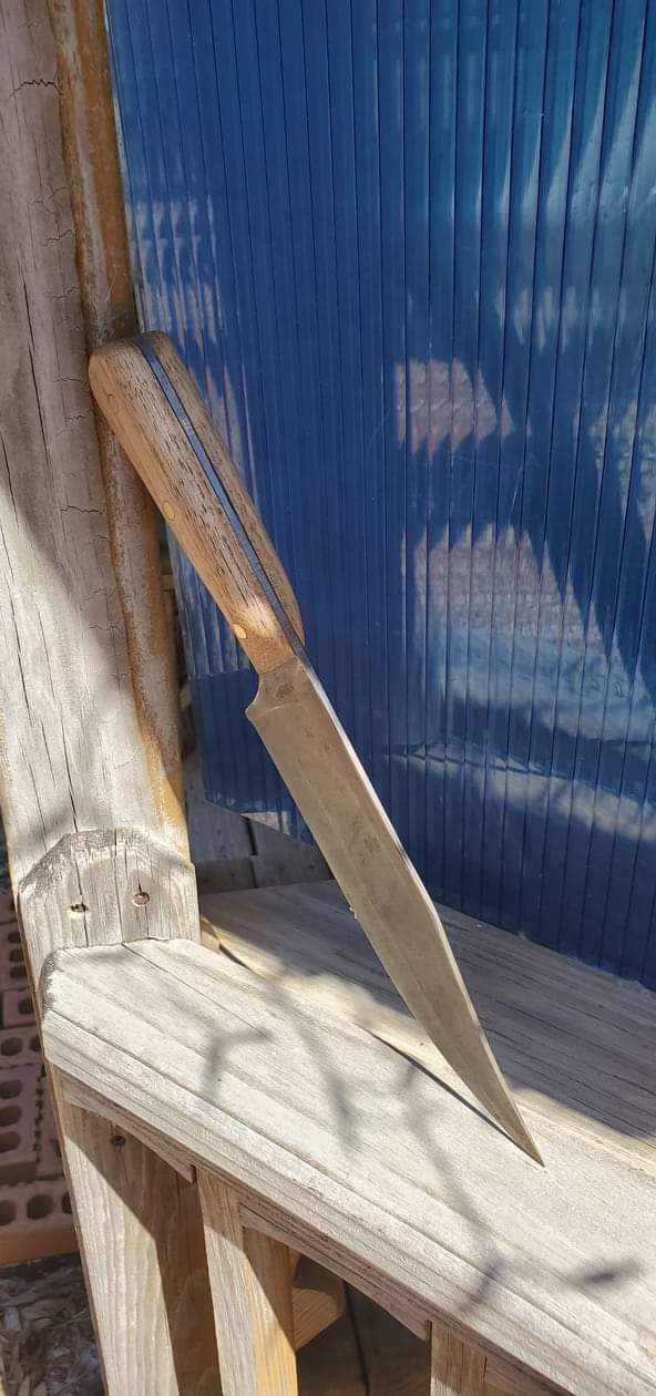 Thumbnail: 8 inch Bowie Style Chef Knife
