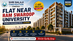 Flat Near Ram Swaroop University Lucknow
