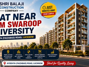 Flat Near Ram Swaroop University Lucknow