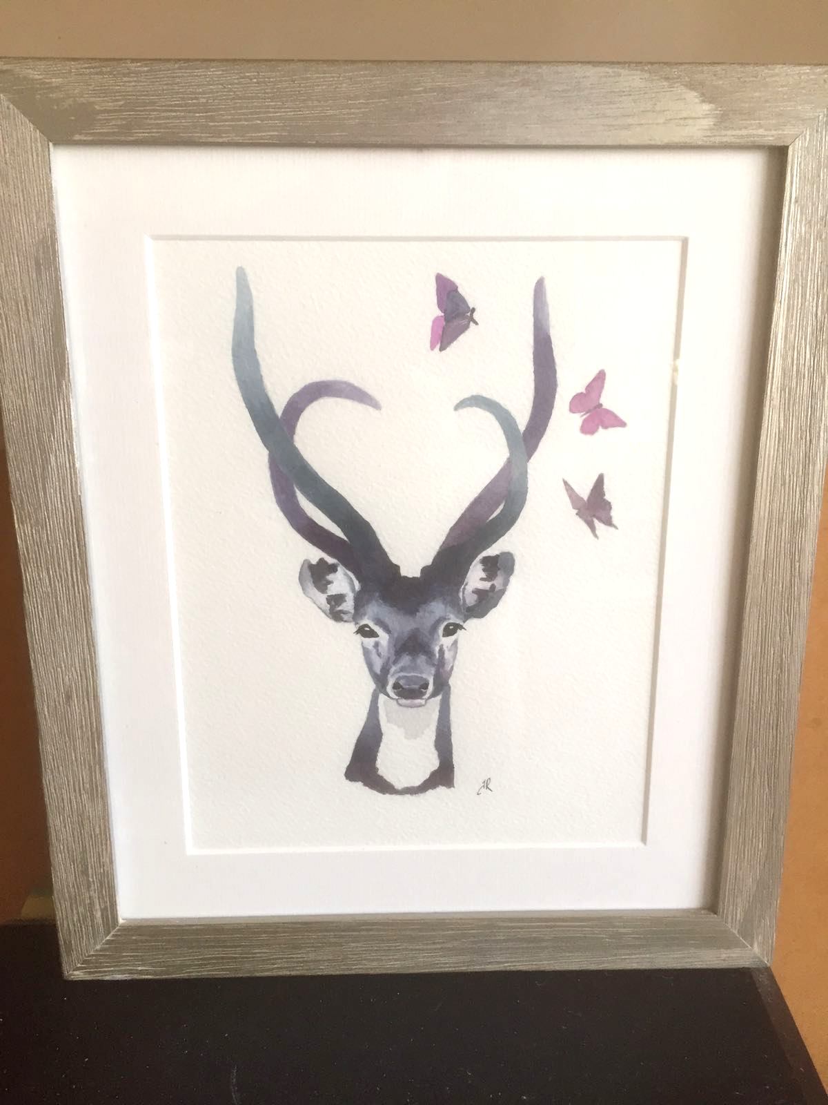 Sika Heart Painting
