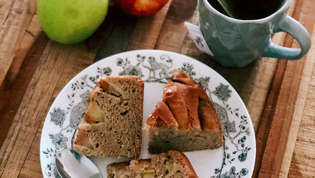 Le meilleur gâteau pommes-amandes vegan