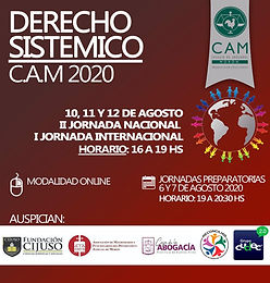 "Jornada preparatória" e "I Jornada Internacional de Direito Sistêmico" na Argentina e novo artigo.