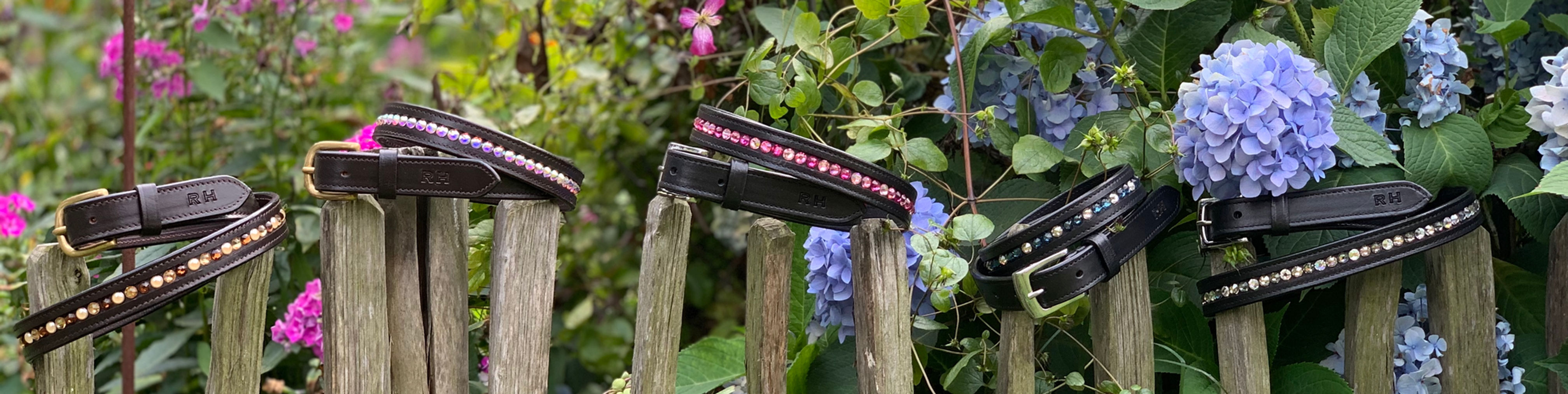 Royal H. leather belt
