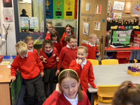 Can you guess who visited us today?