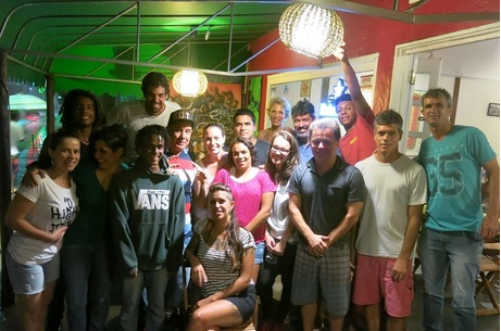 Equipe do novo filme de Alessandro Buzo. Foto: Marilda Borges