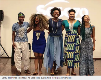 Espetáculo no Sesc Campinas traz reflexão sobre mulher e cultura negra