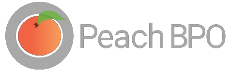 Peach BPO logo