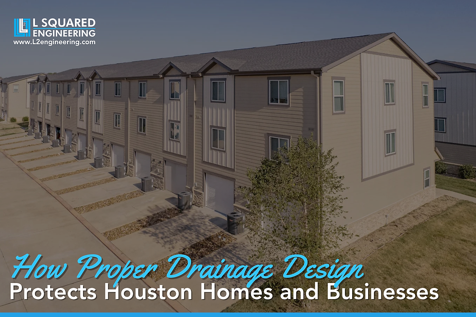 Drainage in Houston