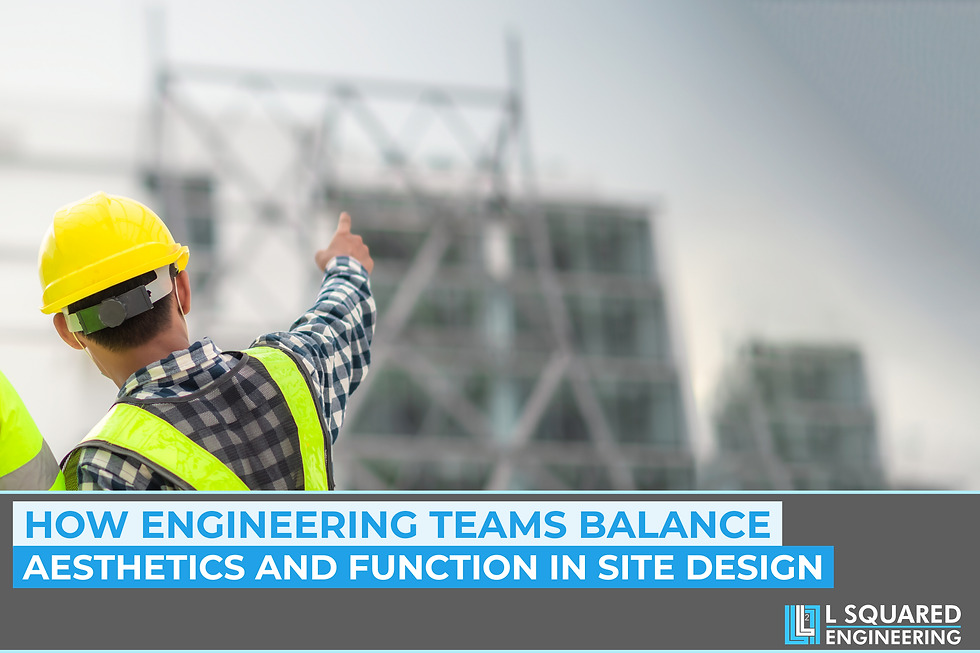 How Engineering Teams Balance Aesthetics and Function in Site Design