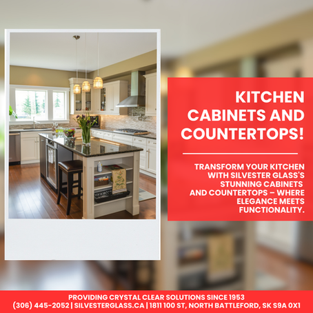 Transform Your Kitchen with Custom Cabinets & Countertops in North Battleford, SK