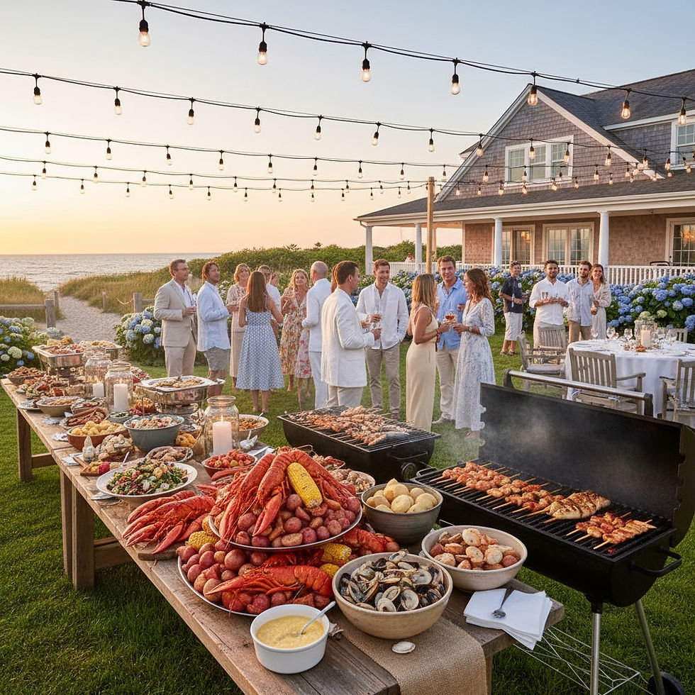 A Party Like No Other With Cape Cod Gourmet Catering