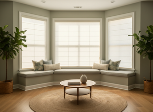 Window blinds installation