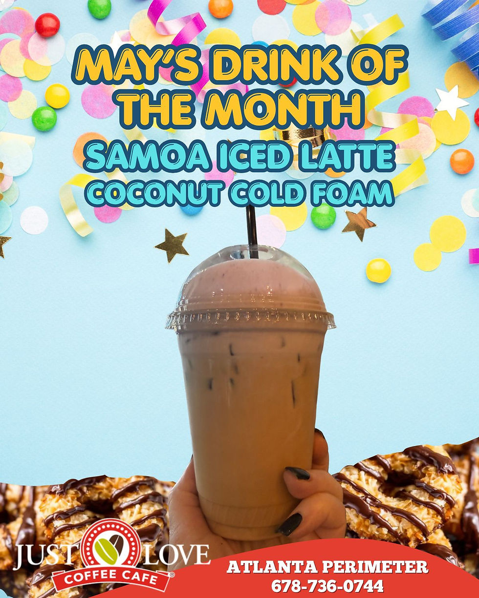 Samoa Iced Latte