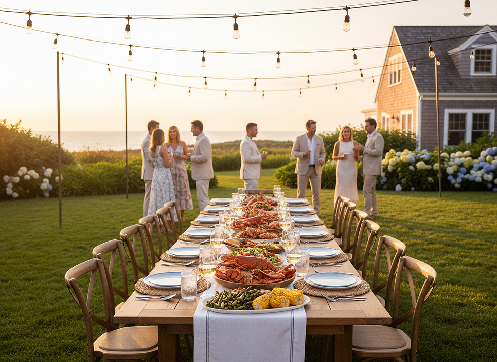 Chef parties Cape Cod