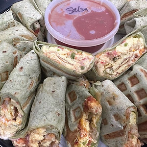 Breakfast Burrito Platter