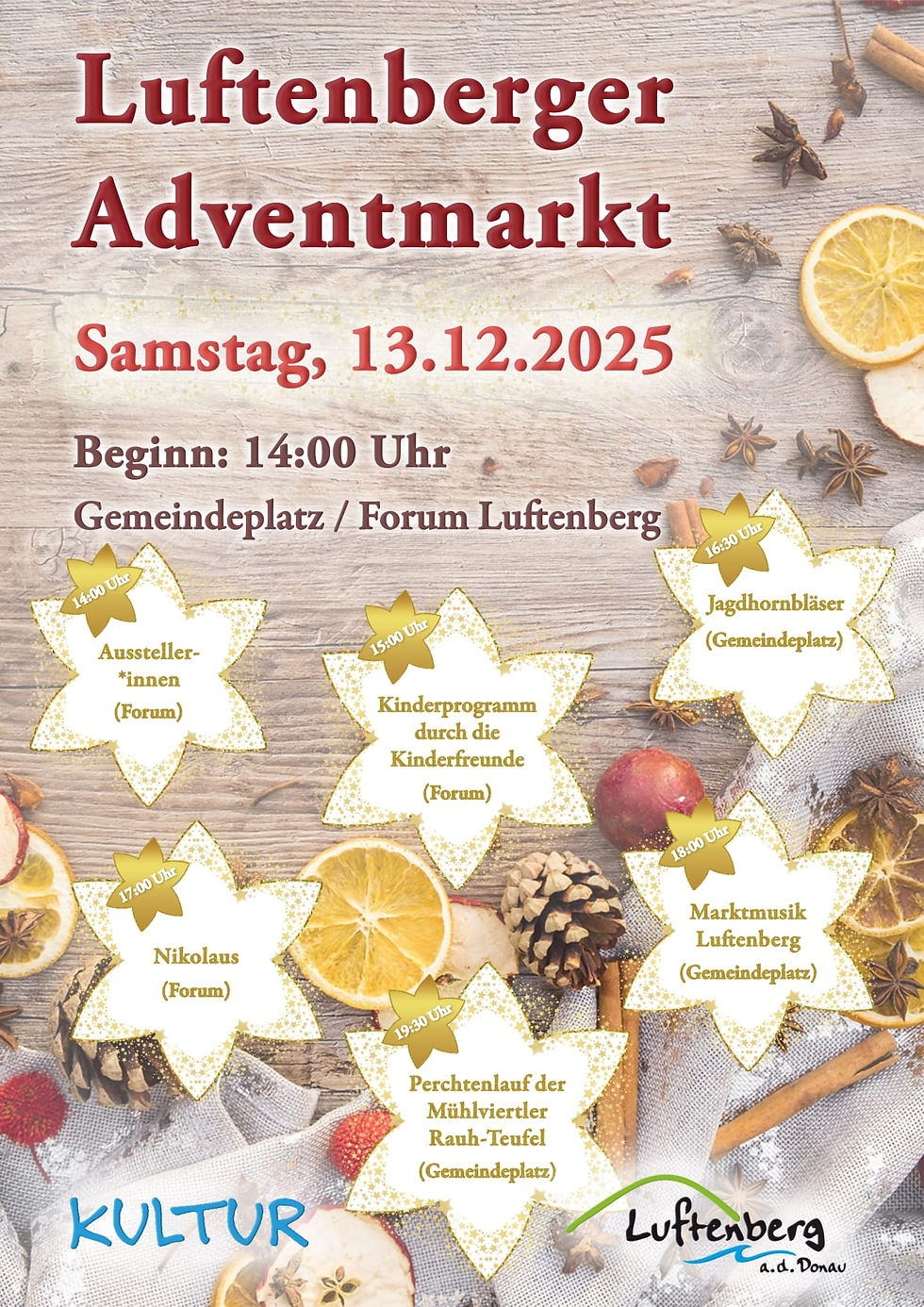 Adventmarkt Luftenberg/Donau
