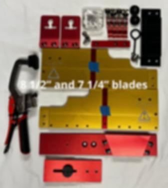 Smaller KIZEN Miter Fence Pro Plus System for 8 1/2 “ and 7 1/4” blades 