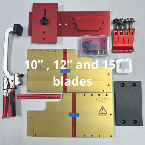 KIZEN Miter Fence Pro Plus System 10”,12” and 15” blades | KIZEN