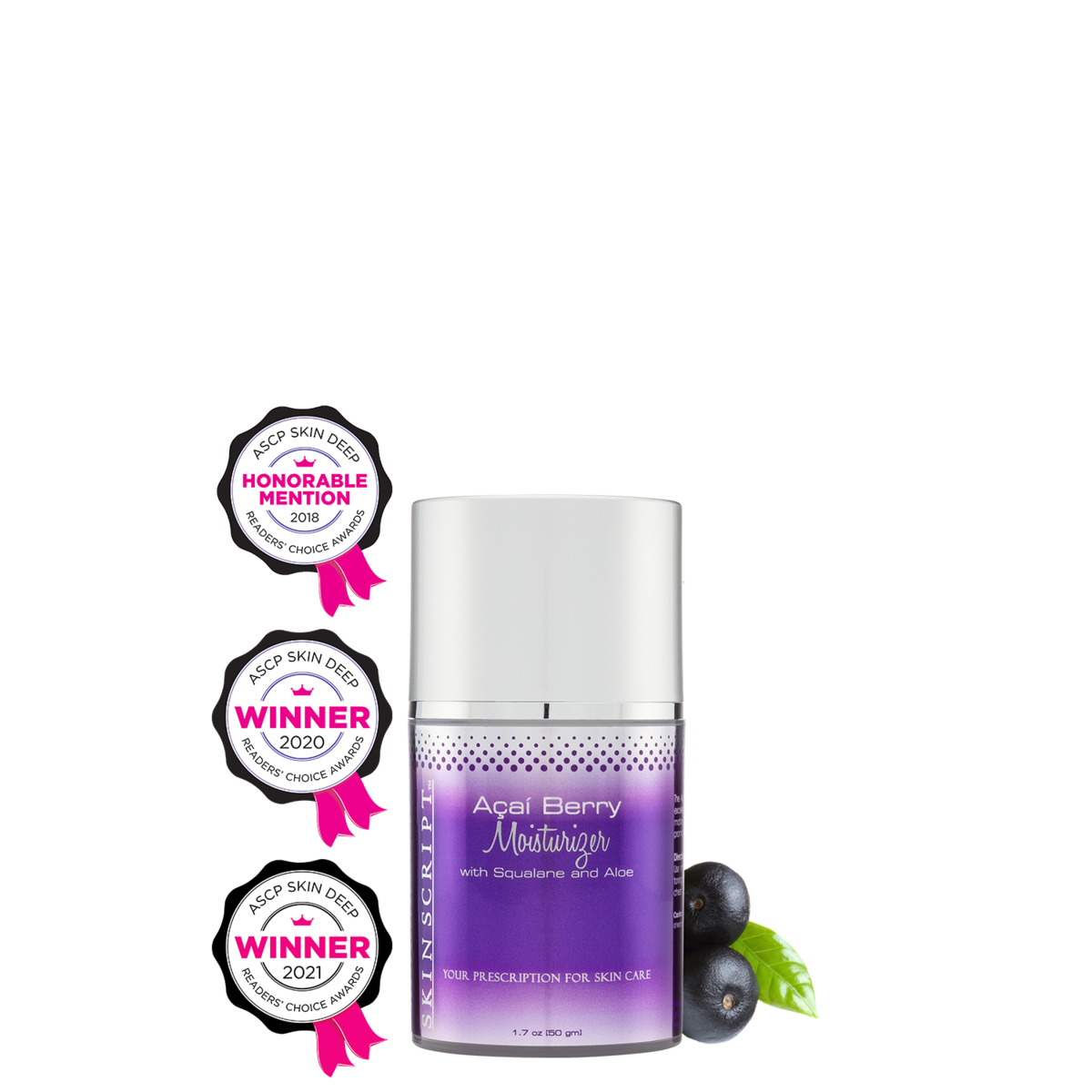Skin Script Açaí Berry Moisturizer