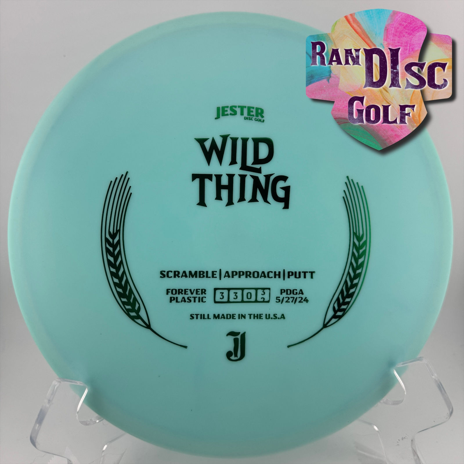 Jester Discs Forever Wild Thing Overstable Putt & Approach