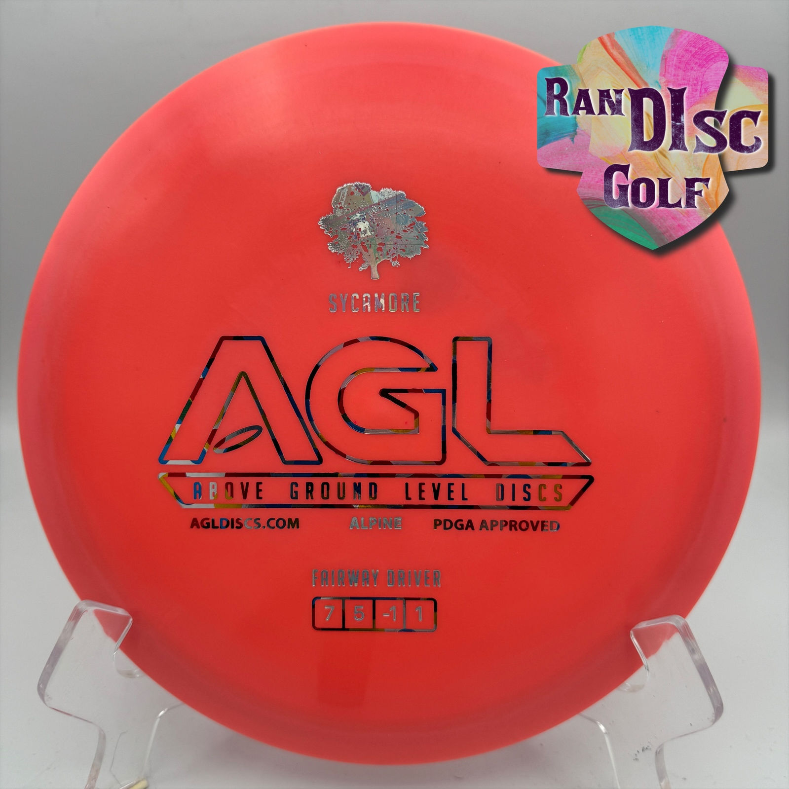AGL Discs Alpine Sycamore Stable Fairway Driver
