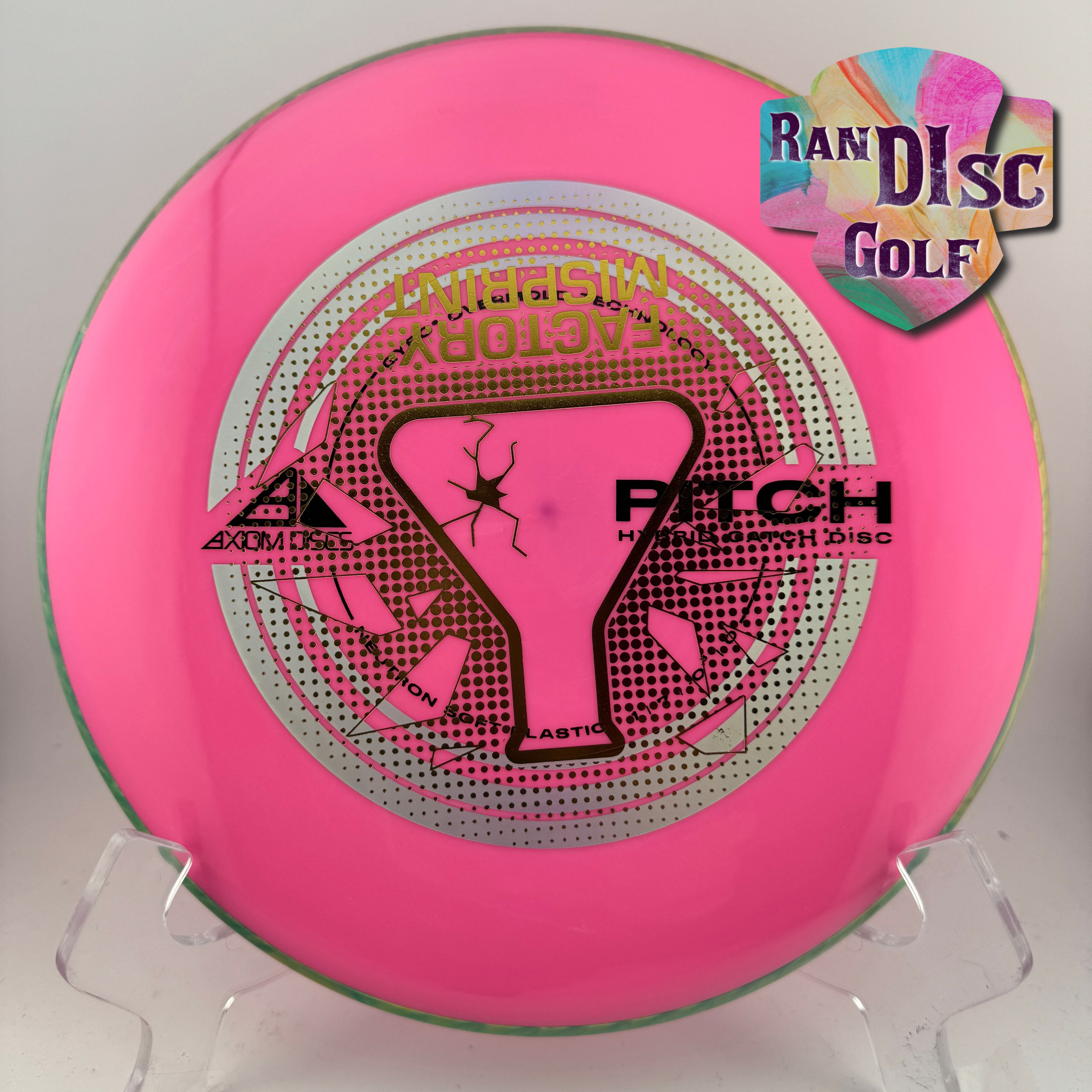 Axiom MISPRINT/X-Out Neutron Soft Pitch Hybrid Catch Disc