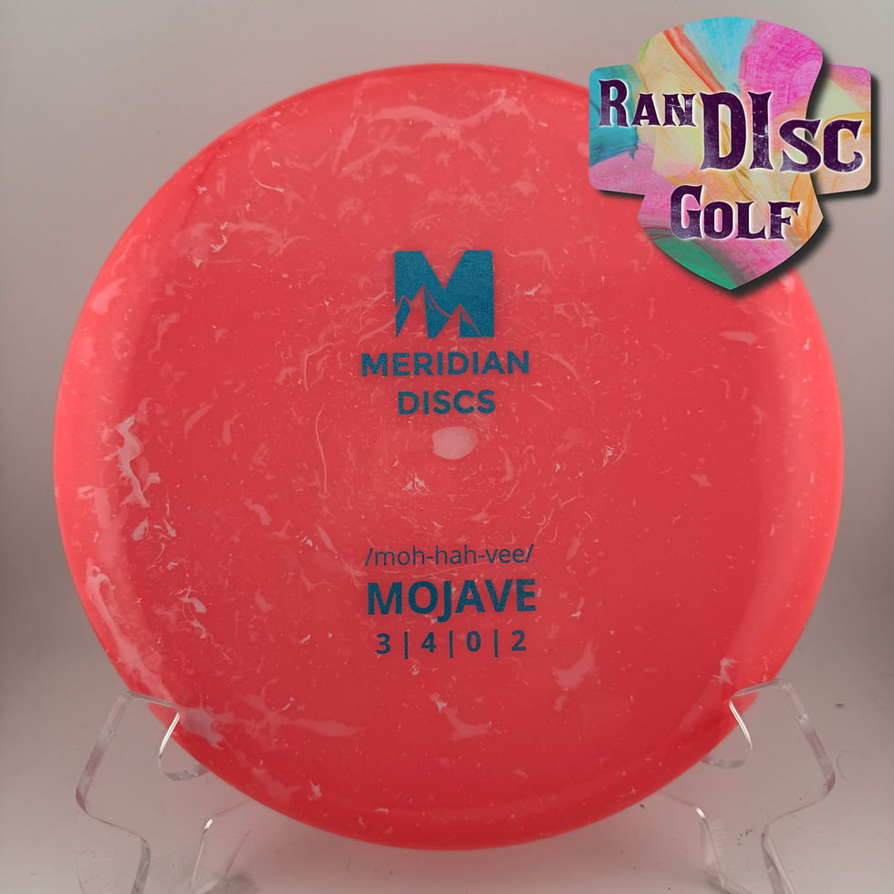 Thumbnail: Meridian Marbled Clarus Mojave Overstable Beaded Putter
