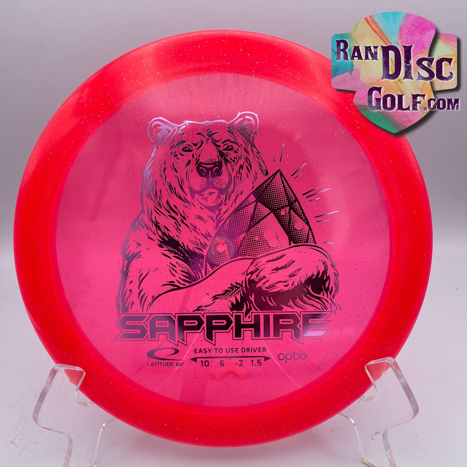 Latitude 64 Opto (Light) Sapphire Understable Distance Driver