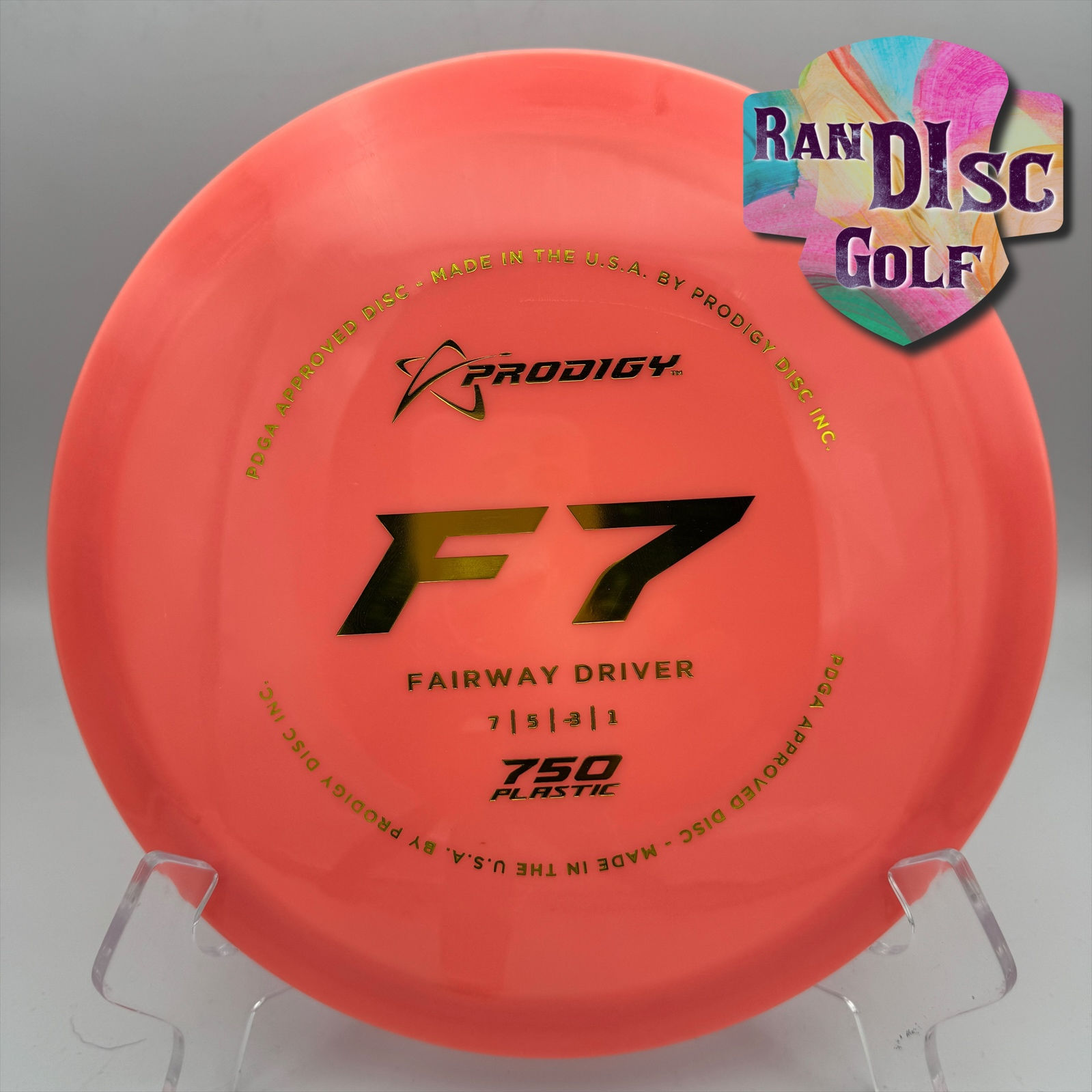 Prodigy Discs 750 F7 Understable Fairway Driver