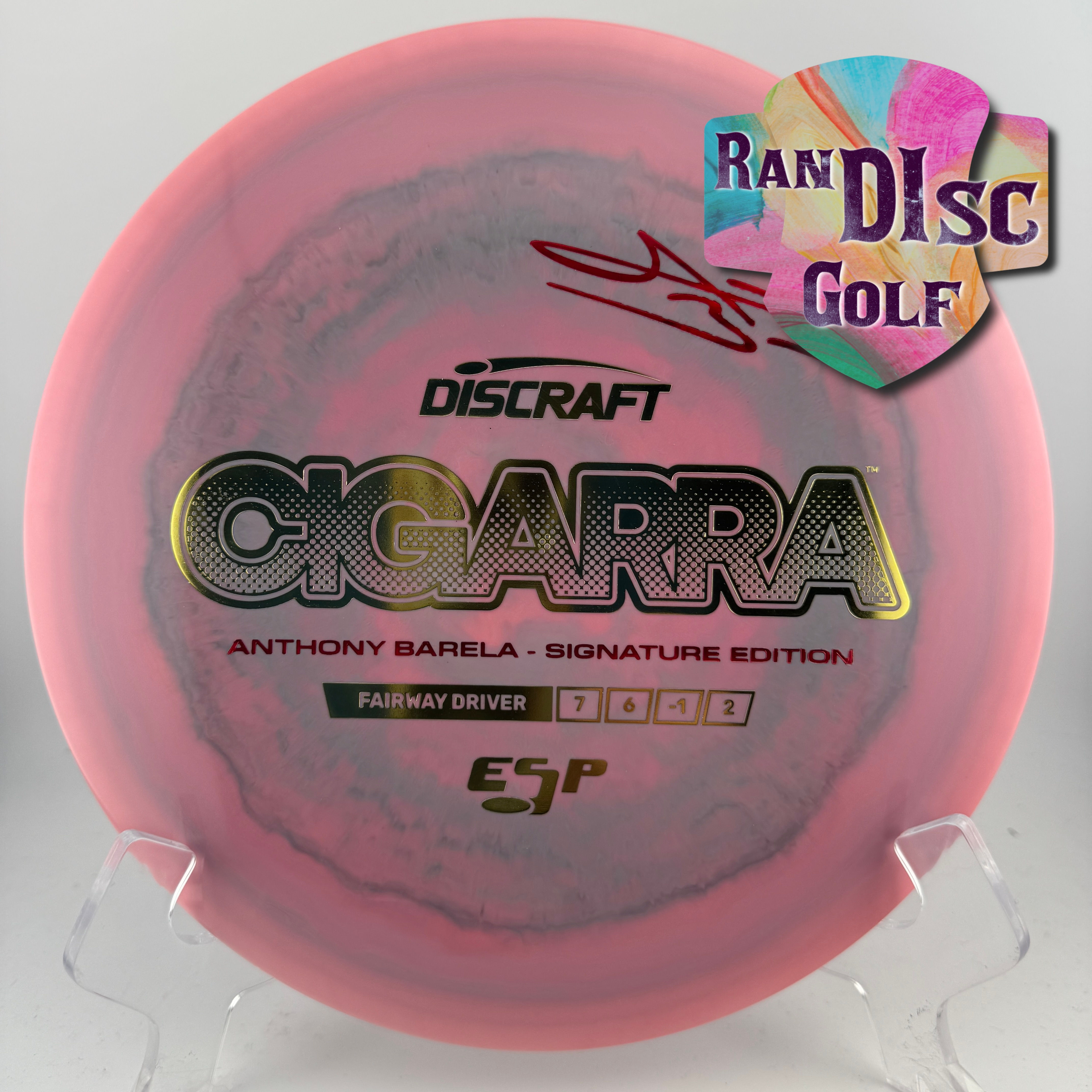 Discraft Barela Signature ESP Cigarra Stable Fairway Driver