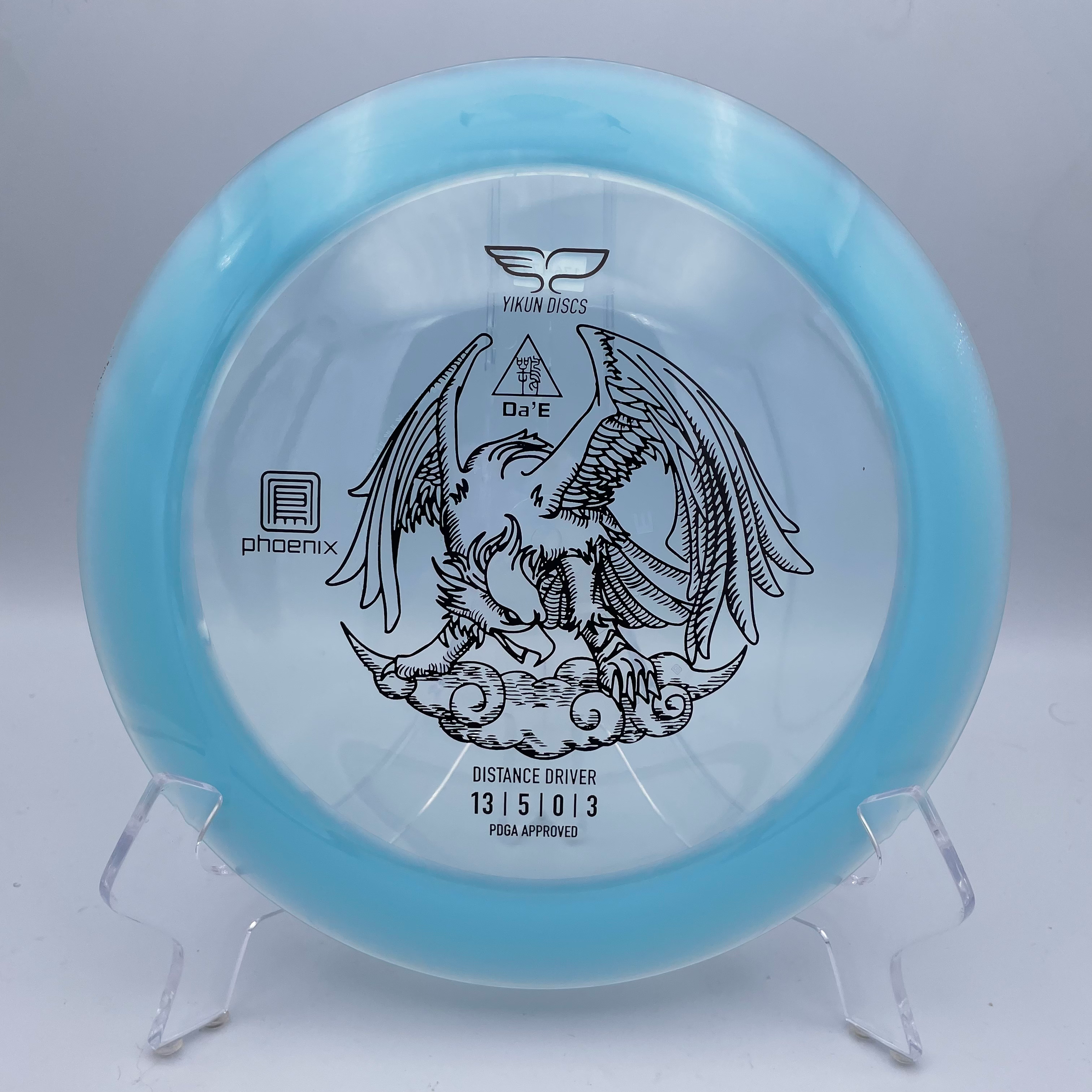 Yikun Discs Phoenix Line Da'E Overstable Distance Driver
