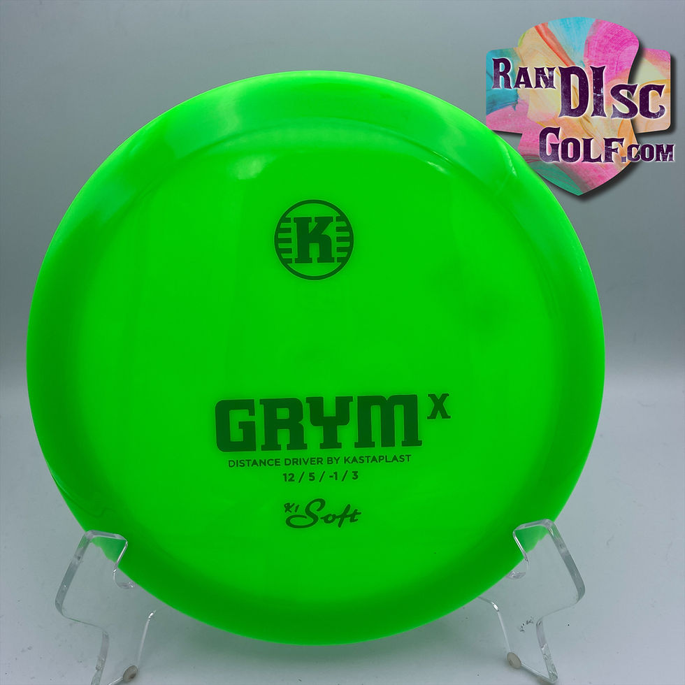 Thumbnail: Kastaplast K1 Soft Grym X Overstable Distance Driver