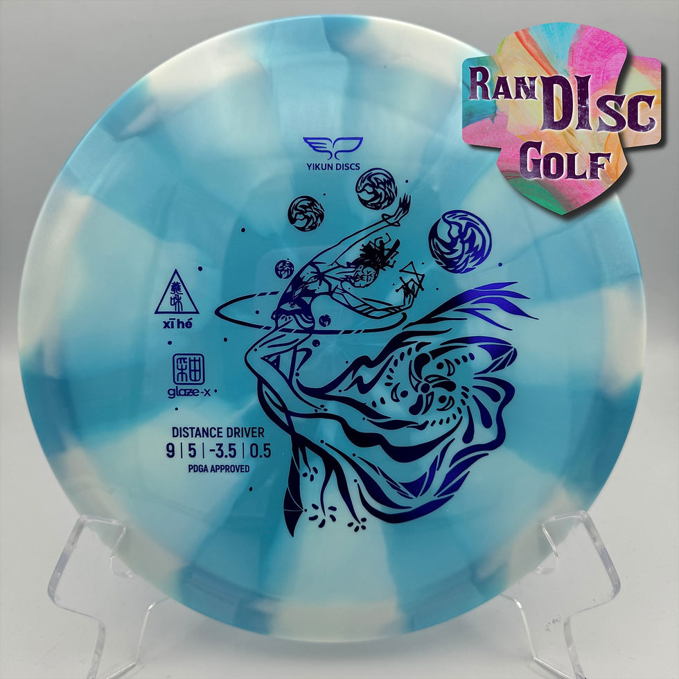 Thumbnail: Yikun Discs Glaze-X Xi He Understable Fairway Driver