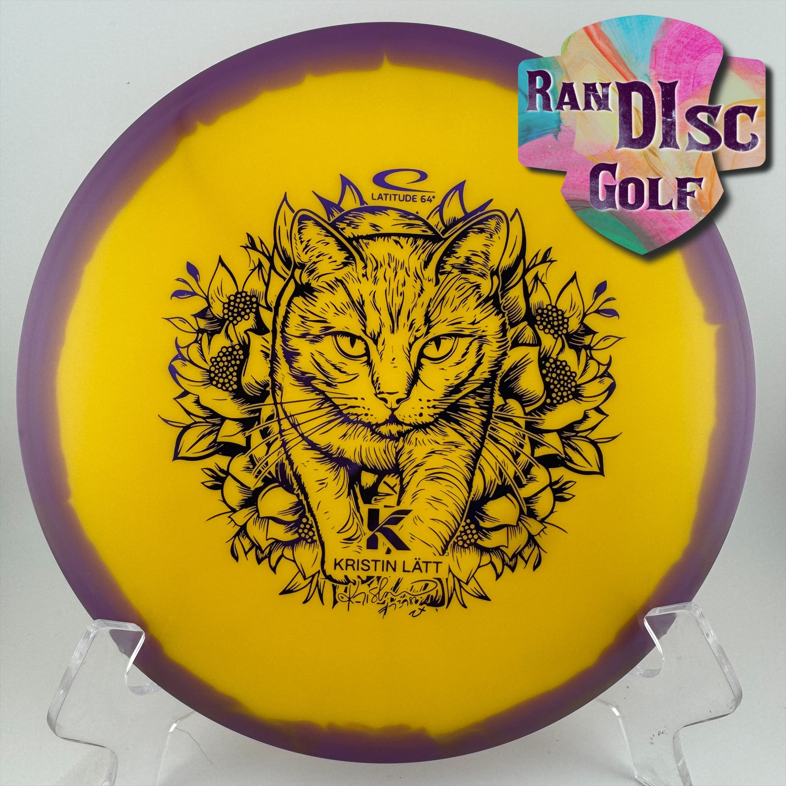 Latitude 64 Kristin Latt 2025 Gold Orbit Claymore Stable Midrange