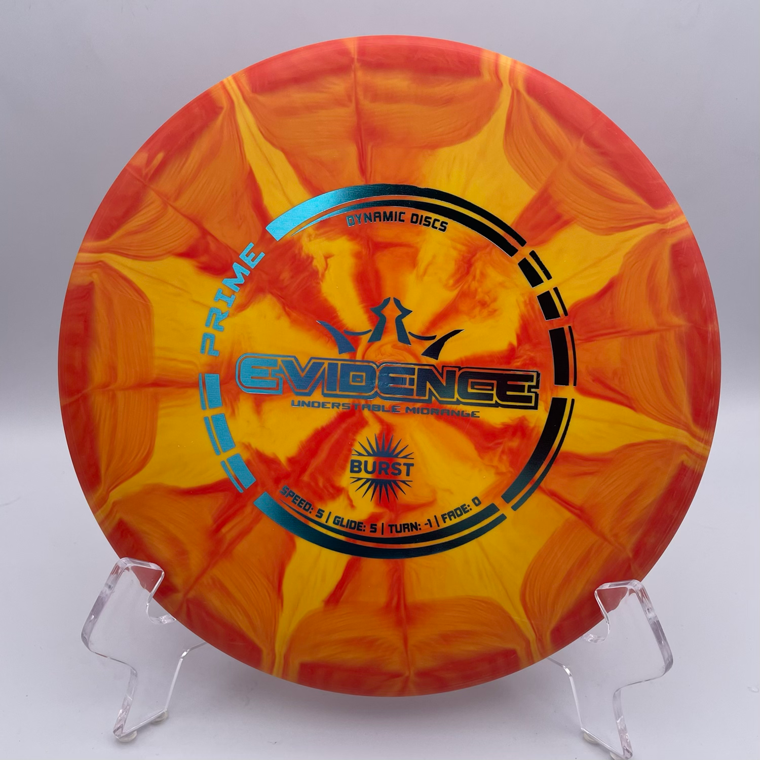 Dynamic Discs Prime Burst Evidence Slightly Understable Midrange