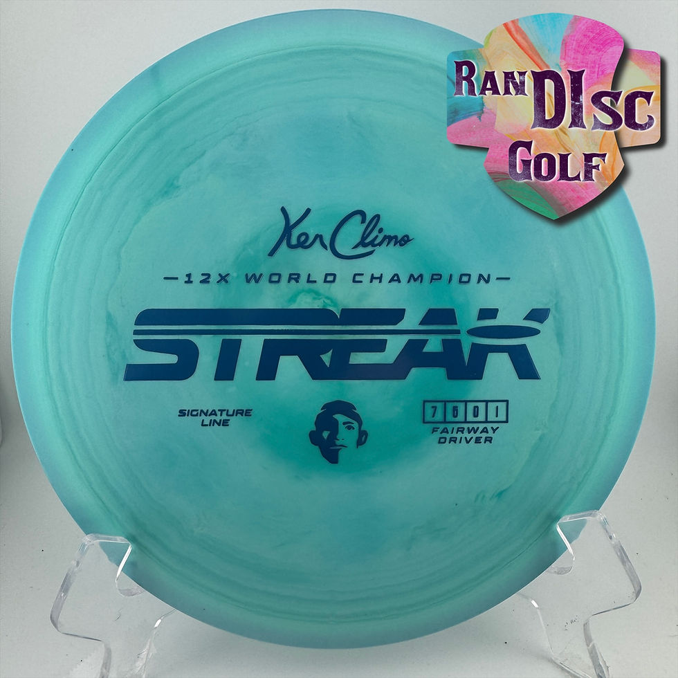 Thumbnail: Climo Discs Signature Streak Stable Fairway Driver