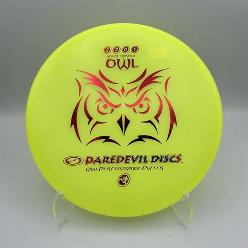 Daredevil Great Horned Owl Stable Putter Ran Disc Golf LLC