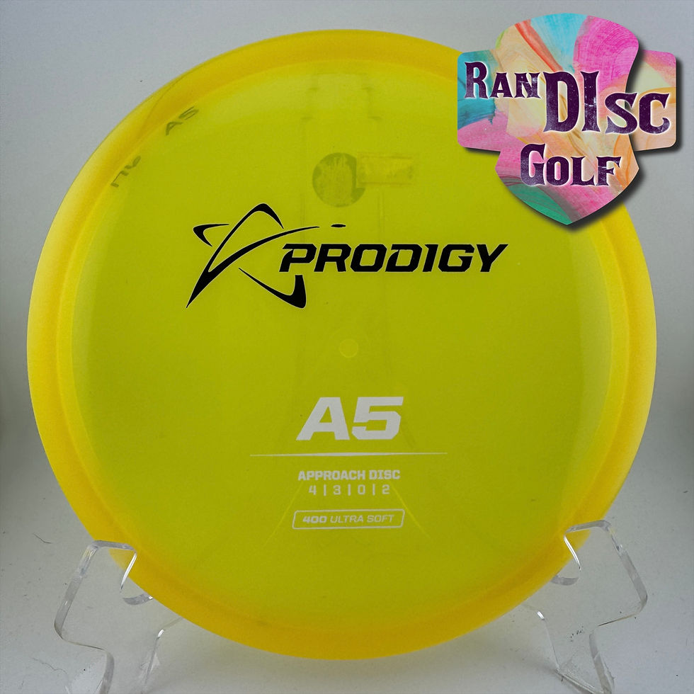 Prodigy 400 Ultra Soft A5 Slightly Overstable Approach Disc