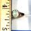 Thumbnail: Premium Welo Opal & Champagne Diamond ring in Rose Gold over 925 SS sz 8 1.15 ct
