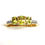 Thumbnail: Sava Sphene & White Zircon ring in 14k YG over 925 Sterling Silver 1.40 ct sz 8