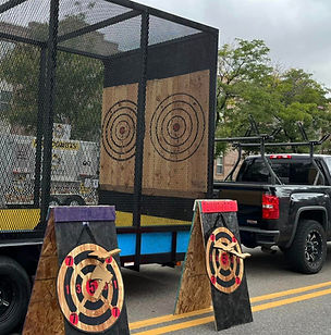 mobile axe throwing trailer