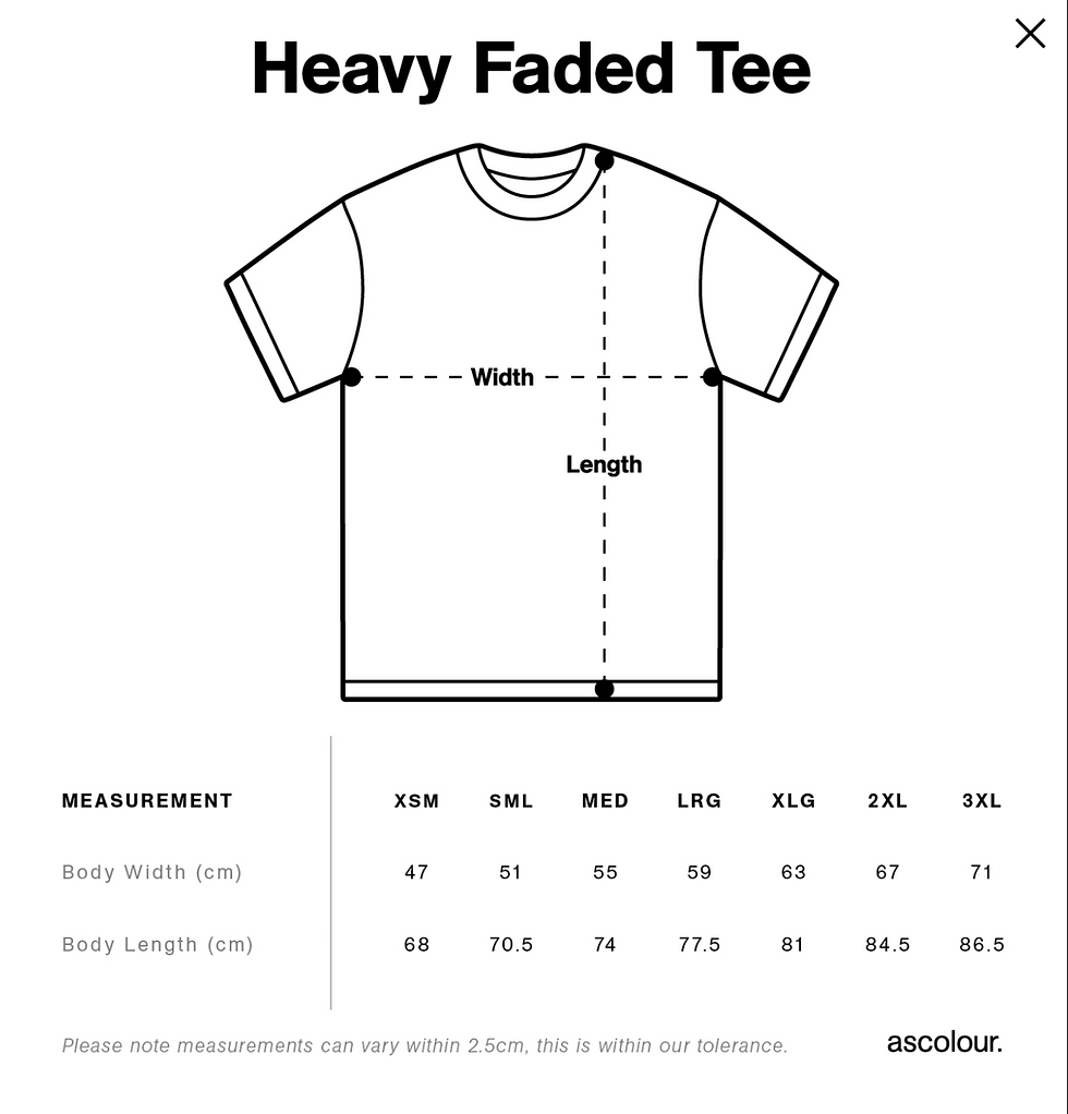 Thumbnail: FADED BLACK T-SHIRT