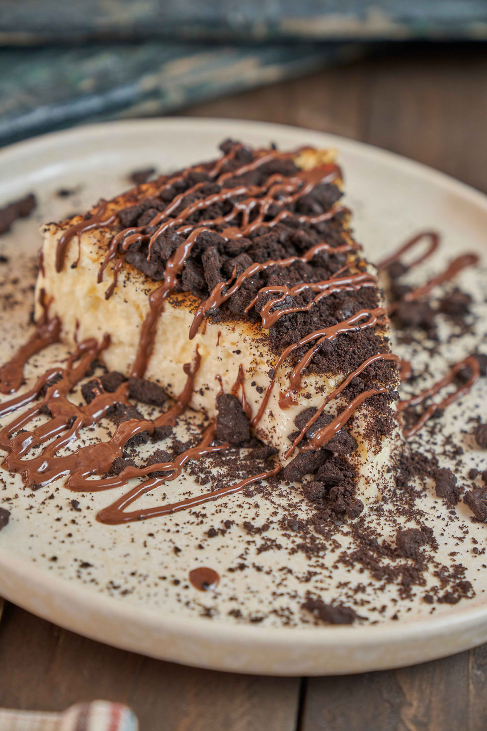 TARTA DE QUESO CHOCOLATE image