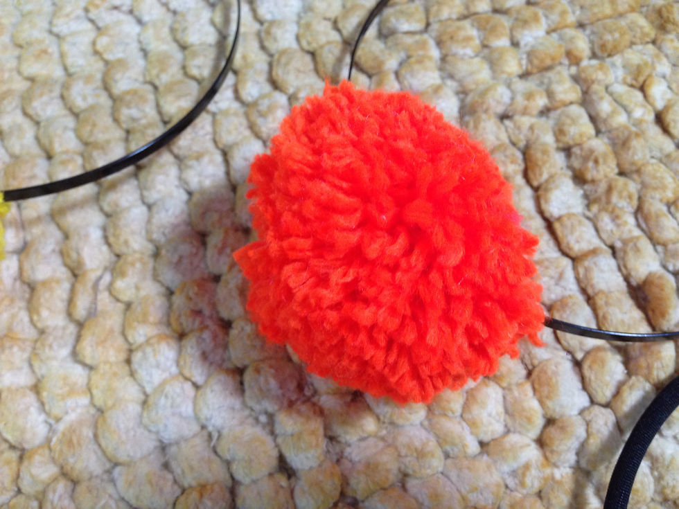 Miniatura: LEMBRANCINHAS - TIARAS DE POMPONS