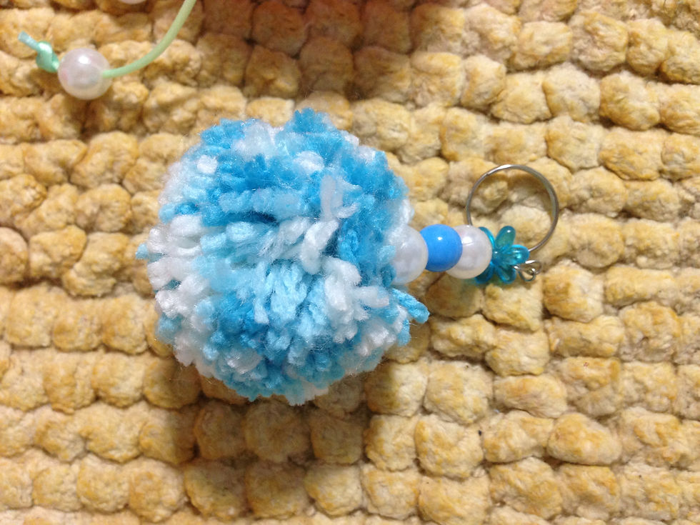 Miniatura: LEMBRANCINHAS - CHAVEIROS DE POMPONS