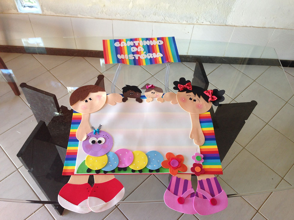 Miniatura: PAINEL EVA - CANTINHO DA LEITURA