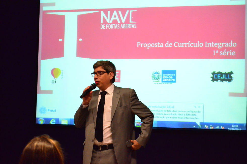 Subcrecretário de Educ. Antônio Neto