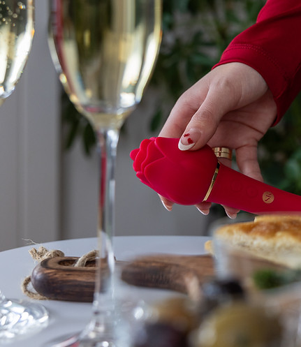 So kann es an einem Workshop aussehen: Vibrator und Snacks