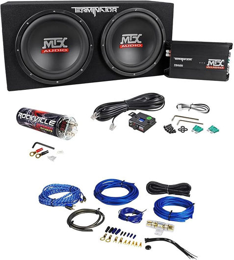 MTX Terminator TNP212D2 subwoofer package
1200 Watt car audio subwoofers
Dual 12 inch subwoofer amp bundle
Rockville power capacitor for car audio
RWK81 installation wire kit
Car subwoofer box with amp
MTX Terminator TNP212D2 with capacitor
1200W subwoofer amp package
Bass-heavy car audio system
Car audio setup with sub box and amp
MTX Terminator TNP212D2 1200 Watt 2 Ohm dual 12 subwoofer bundle with Rockville power capacitor
Car audio package with MTX subwoofers, amplifier, and installation wire kit
MTX Terminator TNP212D2 subwoofer set with powerful bass and Rockville capacitor
Dual 12 inch subwoofer bundle for deep bass and clear sound in your car
1200 Watt car audio system with MTX Terminator subwoofers and power capacitor
Rockville RXC2D power capacitor included in MTX subwoofer bundle
RWK81 installation wire kit for easy setup of MTX Terminator subwoofers
MTX Terminator TNP212D2 bundle – your ticket to car audio excellence
