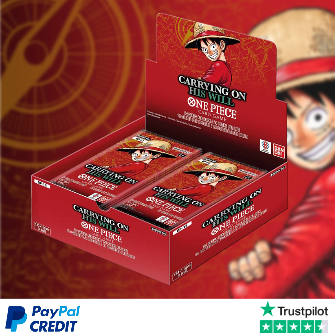 One Piece: Carrying on His Will (OP-13) - Booster Box